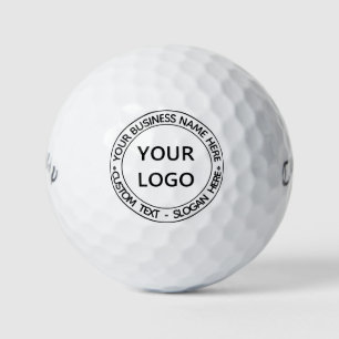 Balles De Golf Votre Golf Balls Nom du logo Slogan Texte personna