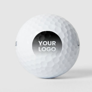 Balles De Golf Votre logo et dégradé de couleur moderne éditable