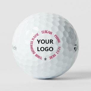Balles De Golf Votre Logo Texte Personnalisé Timbres Golf Balls M
