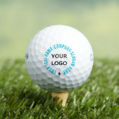 Balles De Golf Votre Logo Timbres Boules de golf Exemple Texte Pe (T-shirt Insitu)