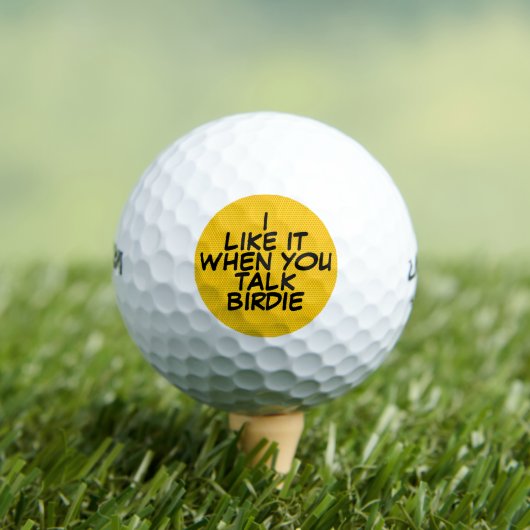 Balles De Golf Votre Message Fun Retro Comic Book (T-shirt Insitu)