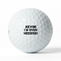 Votre nom - Custom Funny Golf Balls