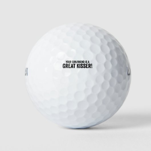 Balles De Golf Votre Petite Amie Est Une Baiseuse (Devant)