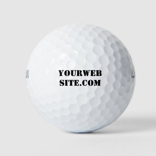 Balles De Golf VotreSiteWeb.com (Devant)