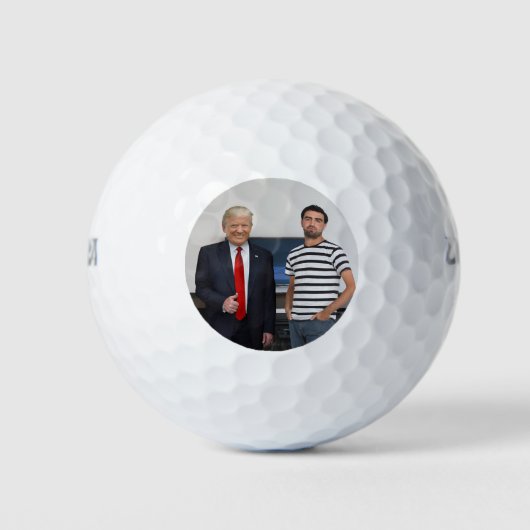 Balles De Golf Vous avez rencontré le président Donald Trump | Aj (Devant)
