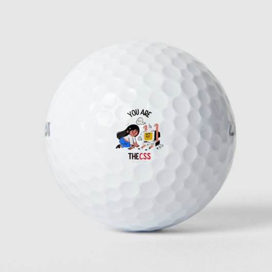Balles De Golf Vous êtes le CSS de mon HTML (Devant)