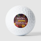 BALLES DE GOLF VOUS SOUHAITEZ UN JOLI ANNIVERSAIRE (Recto)