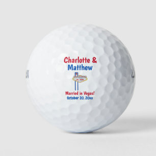 Balles De Golf VOYAGE DE Las Vegas Favoriser le mariage