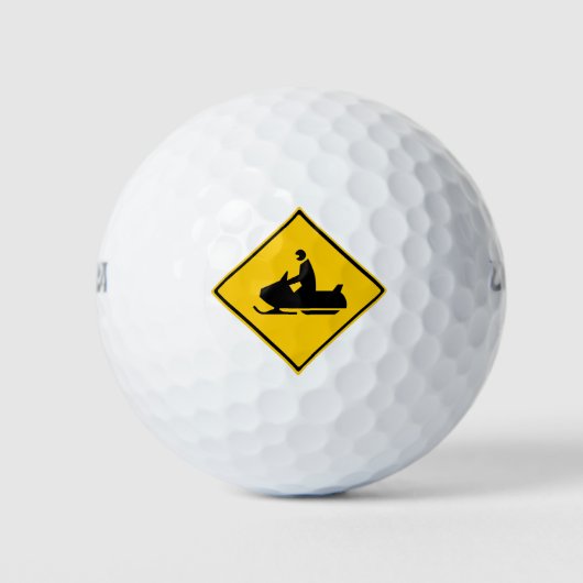 Balles De Golf Voyage de neige Signaler neige hiver (Devant)