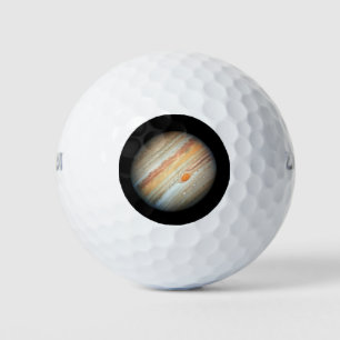 Balles De Golf Vue de la planète Jupiter (télescope Hubble)