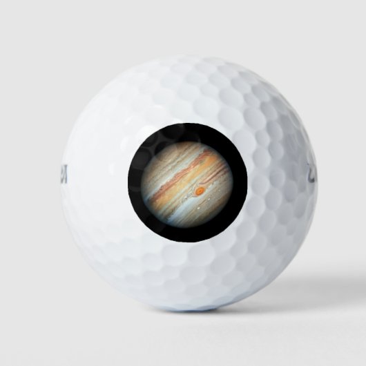 Balles De Golf Vue de la planète Jupiter (télescope Hubble) (Devant)