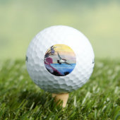 Balles De Golf Vue Oiseaux (T-shirt Insitu)