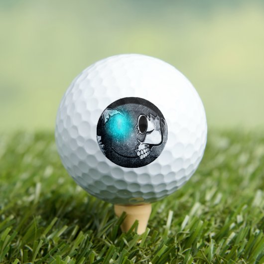 Balles De Golf Walkermoji Vintage (T-shirt Insitu)