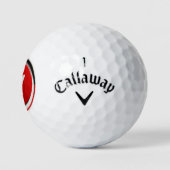 Balles de golf Warbird de Callaway personnalisée (Logo)