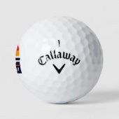 Balles de golf Warbird de Callaway personnalisée (Logo)