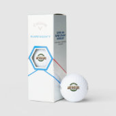 Balles De Golf Warning: May Slice Left” Golf Ball - Callaway Golf (Conditionnement)