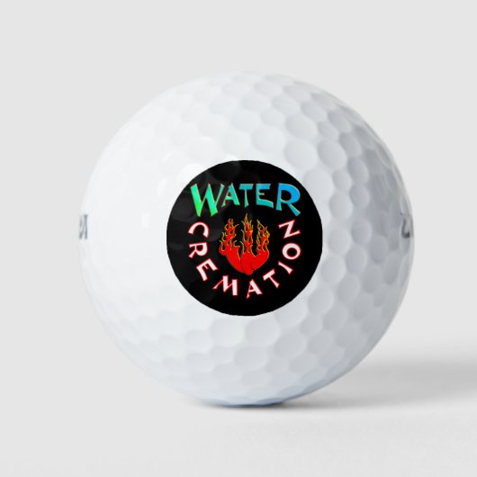 BALLES DE GOLF WATER CREMATION - AQUAMATION (Devant)