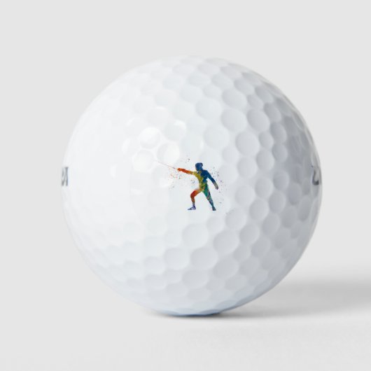 Balles De Golf watercolor fencing (Devant)
