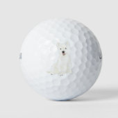 Balles De Golf Westie West Highland Terrier (Devant)