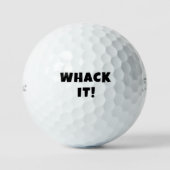 Balles De Golf Whack It ! (Recto)