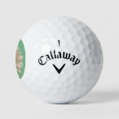 Balles De Golf White  daisy (Logo)