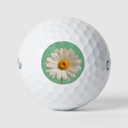 Balles De Golf White  daisy (Devant)