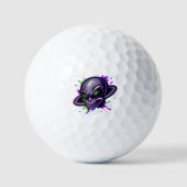 Balles De Golf Wicked Shot Alien (Recto)