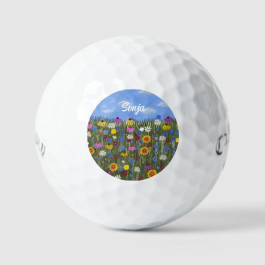 Balles De Golf Wildflowers Callaway Supersoft Golf Balls (Recto)