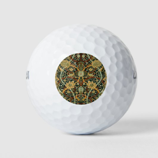 Balles De Golf William Morris Perse Art oriental de la moquette (Devant)