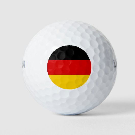 Balles De Golf Wilson Golf Ball avec drapeau d'Allemagne (Devant)