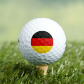 Balles De Golf Wilson Golf Ball avec drapeau d'Allemagne (T-shirt Insitu)