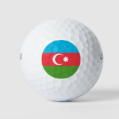 Balles De Golf Wilson Golf Ball avec drapeau d'Azerbaïdjan (Devant)