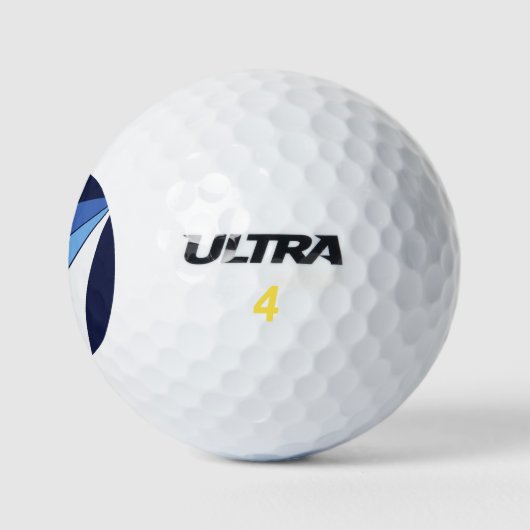 Balles De Golf Wilson Golf Ball avec drapeau de Columbia (Logo)
