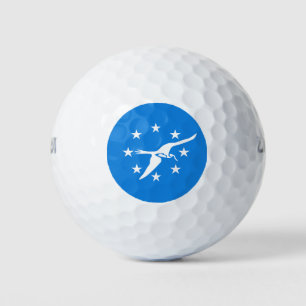 Balles De Golf Wilson Golf Ball avec drapeau de Corpus Christi