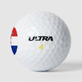 Balles De Golf Wilson Golf Ball avec drapeau de Croatie (Logo)
