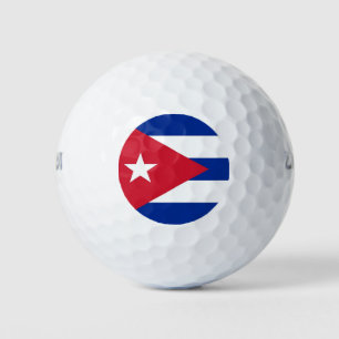 Balles De Golf Wilson Golf Ball avec drapeau de Cuba