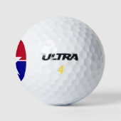 Balles De Golf Wilson Golf Ball avec drapeau de Dallas (Logo)