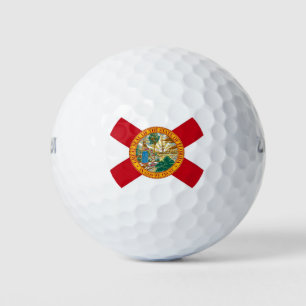 Balles De Golf Wilson Golf Ball avec drapeau de Floride, USA