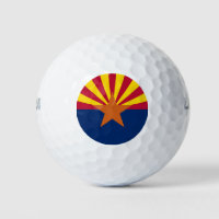 Wilson Golf Ball avec drapeau de l'Arizona, USA