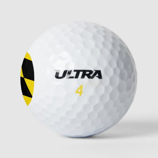 Balles De Golf Wilson Golf Ball avec drapeau de Munich (Logo)