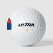 Balles De Golf Wilson Golf Ball avec drapeau de Serbie (Logo)