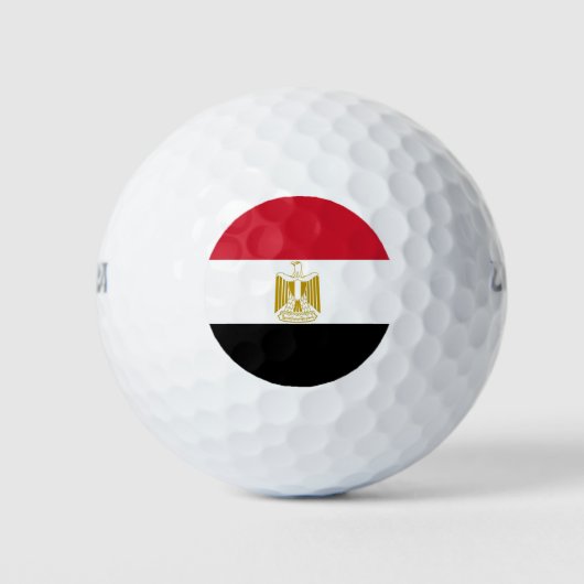 Balles De Golf Wilson Golf Ball avec drapeau d'Egypte (Devant)