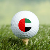 Balles De Golf Wilson Golf Ball avec drapeau des EAU (T-shirt Insitu)