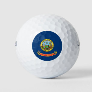Balles De Golf Wilson Golf Ball avec drapeau d'Idaho, USA