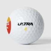 Balles De Golf Wilson Golf Ball avec drapeau du Bhoutan (Logo)