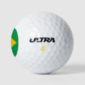 Balles De Golf Wilson Golf Ball avec drapeau du Brésil (Logo)