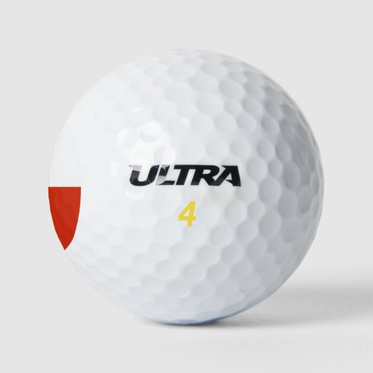 Balles De Golf Wilson Golf Ball avec drapeau du Chili (Logo)