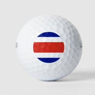Balles De Golf Wilson Golf Ball avec drapeau du Costa Rica
