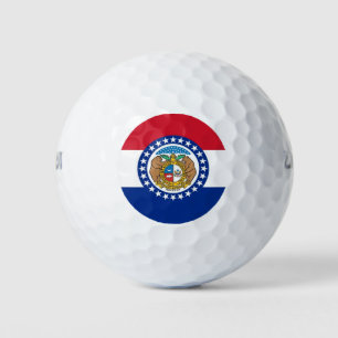 Balles De Golf Wilson Golf Ball avec drapeau du Missouri
