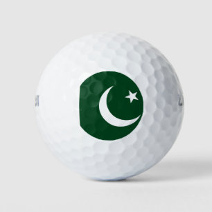 Balles De Golf Wilson Golf Ball avec drapeau du Pakistan